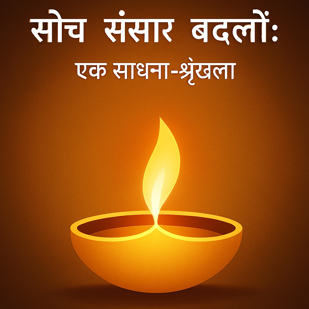 सोच बदलें, संसार बदलें: एक साधना-श्रृंखला Soch Badlo